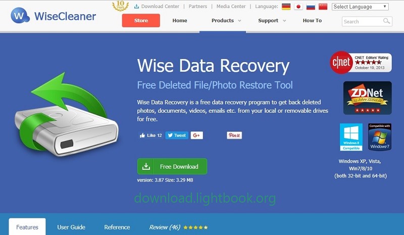 برنامج Wise Data Recovery 2019 لاستعادة الملفات المحذوفة