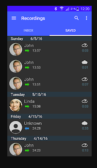 تطبيق تسجيل المكالمات للاندرويد والايفون Call Recorder 6