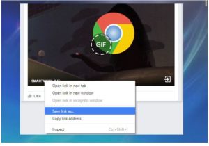 طريقة تحميل الصور المتحركة GIF من الفيسبوك 2