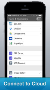 تطبيق ادارة وتحميل الملفات File Manager للأيفون 5