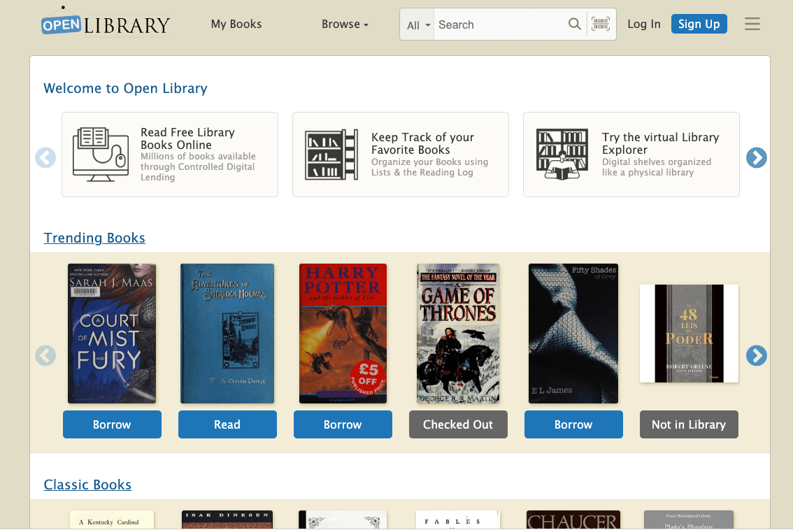 أفضل 18 موقعًا لتنزيل الكتب المجانية في عام 2023 دليلاً شاملاً 13 صورة موقع Open Library للكتب