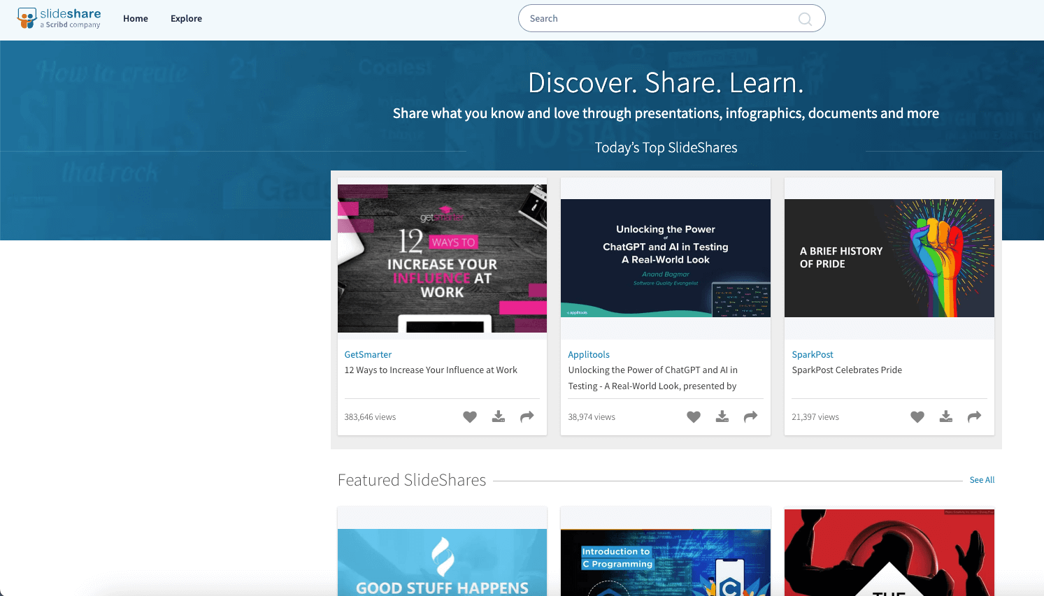 أفضل 18 موقعًا لتنزيل الكتب المجانية في عام 2023 دليلاً شاملاً 15 لقطة شاشة لموقع slideshare