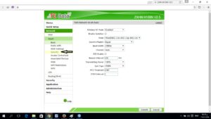طريقة تغير باسورد Wi Fi لروتر (Te Data) 6