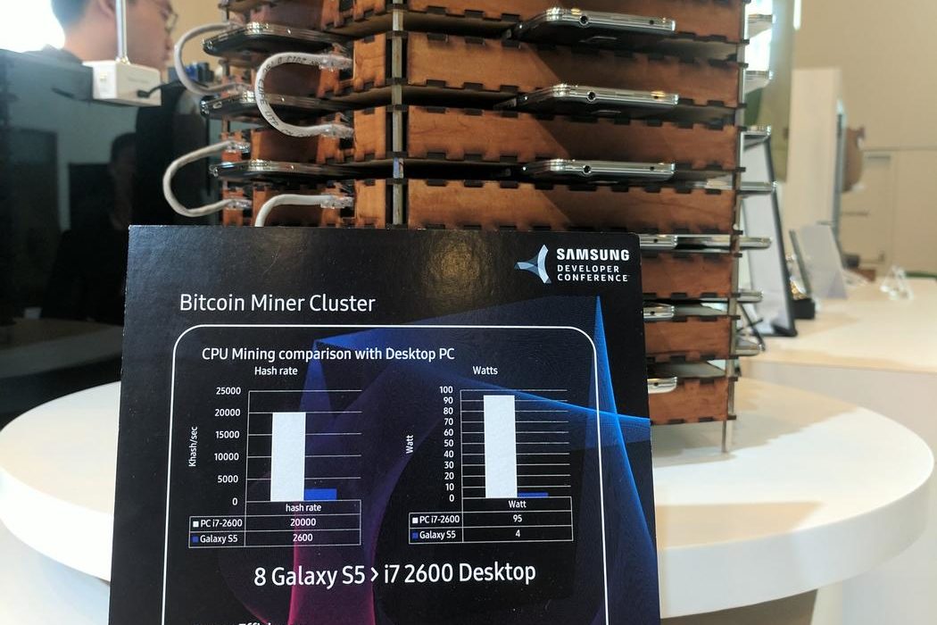 سامسونج تقوم بتحويل 40 وحدة قديمة من Galaxy S5 لجهاز تعدين عملة البيتكوين 41