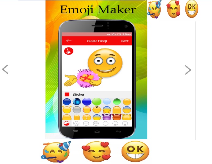 تطبيق Emoji Maker يجعلك تقوم بنفسك بتصميم أشكال إيموجي مختلفة 2