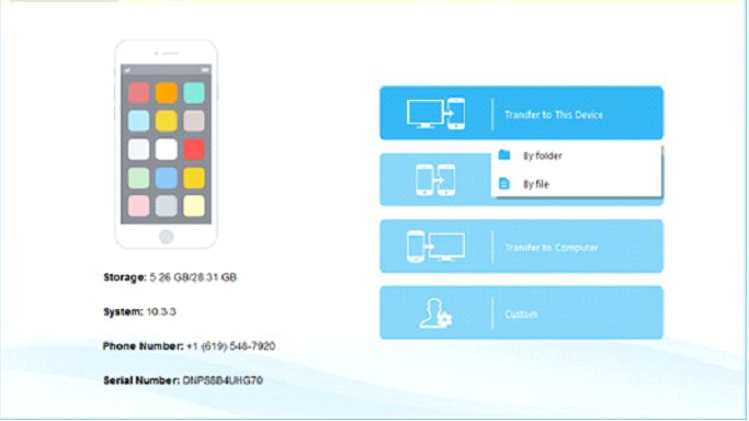 برنامج Mobimover لعمل نسخ احتياطي ونقل البيانات بين الأيفون والايباد 2