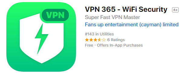 تغيير الاي بي للأيفون والحفاظ على خصوصيتك VPN 365 - WiFi Security 3