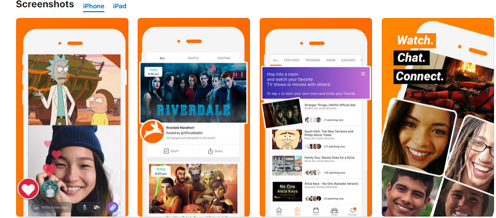 تطبيق rabbit للدردشة الصوتية احصل على سرعة انترنت 100 ميجا 2