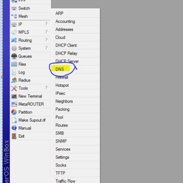طريقة اضافة dns للميكروتيك 3