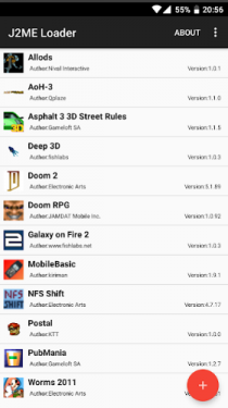 تطبيق جافا للهواتف J2me Loader 2