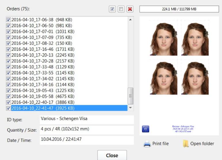 برنامج ID Photos لتحرير الصور بدقة جيده جدا 1