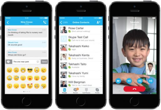 تطبيق سكاى بى للايفون - Skype for iPhone 2