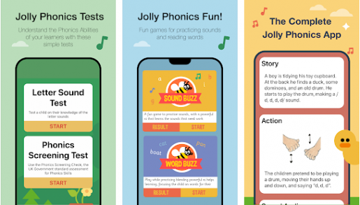 JOLLy Phonics تطبيق رائع ومميز لسهولة تعليم الاطفال اللغة الانجليزية 2
