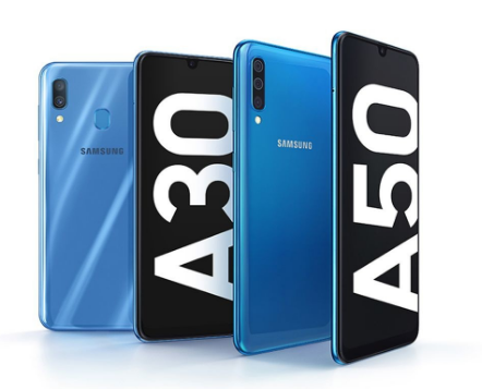 سامسونج تكشف عن هاتفيها وهما Galaxy A50 : Galaxy A30 2