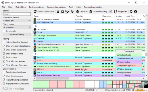 برنامج BCUninstaller لازالة البرامج من جذورها نهائيا 2