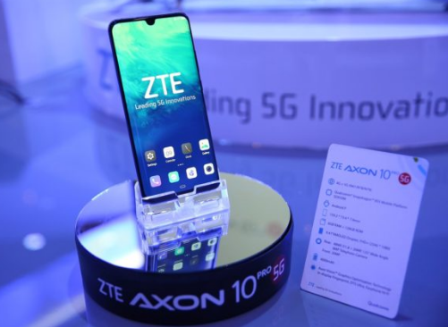 الشركة ZTE الصينية تقوم بألاعلان على هاتفها الجديد Axon 10 Pro 5G 1
