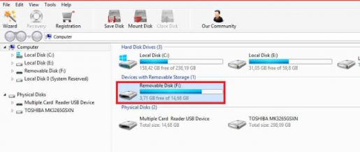 افضل برنامج لاسترجاع الملفات المحذوفة من الفلاشة USB 2