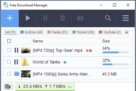 بديل داون لود مانجر Free Download Manager 2