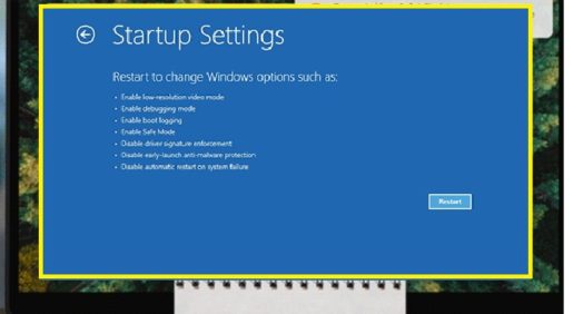 استخدام الوضع الامن في ويندوز Windows 10 لإصلاح الكمبيوتر 5 استخدام الوضع الامن في ويندوز Windows 10 لإصلاح الكمبيوتر 5