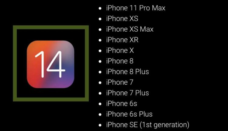 All the features of iOS 14 and the mobile phones that support it 2