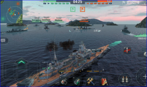 تحميل لعبة السفن الحربية Warships of World 2