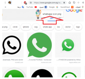 How to access WhatsApp icons and stickers without backgrounds 4