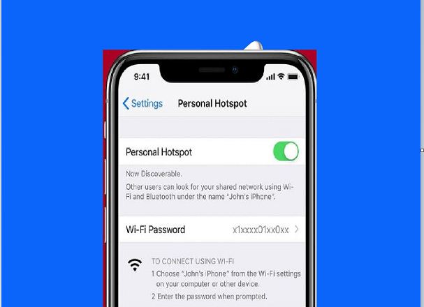 Sharing the internet on iPhone with another device 4