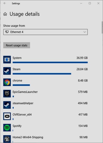 3 ways to monitor Internet usage and consumption in Windows 10 3