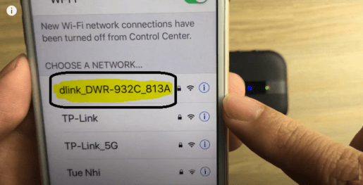 how to set up and configure DLink 4g router using mobile 5