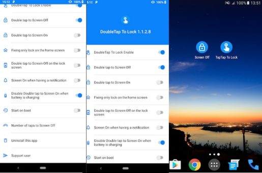 Program to lock and unlock the screen without the power button 5