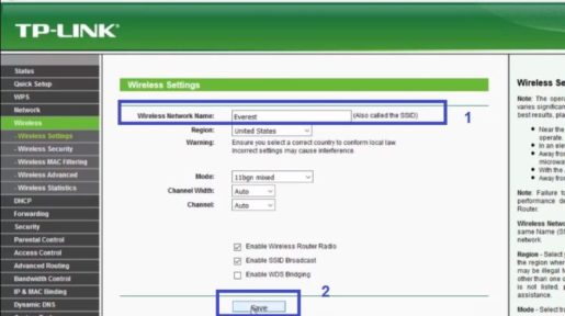 Change WIFI Name and Password on TP-Link Router 5
