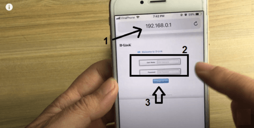 how to set up and configure DLink 4g router using mobile 6