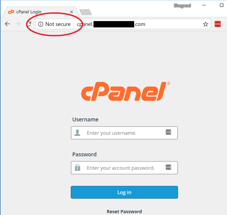 How to access the Cpanel hosting dashboard 1