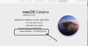 How to find the serial number of a Mac 2