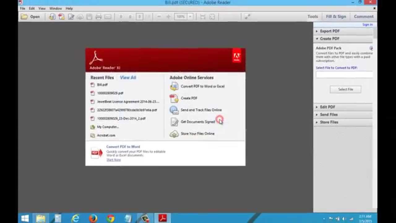 How to secure PDF files with a password 1