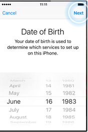 How to create icloud account for iPhone 4