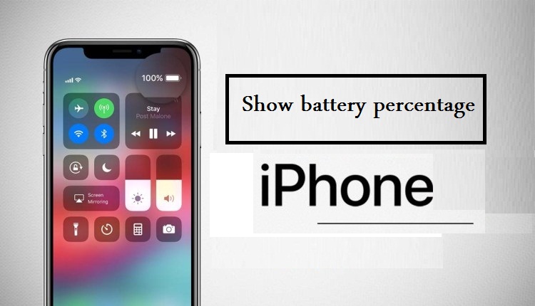 How to get battery percentage for iPhone Xs, Xs Max or Xr 1
