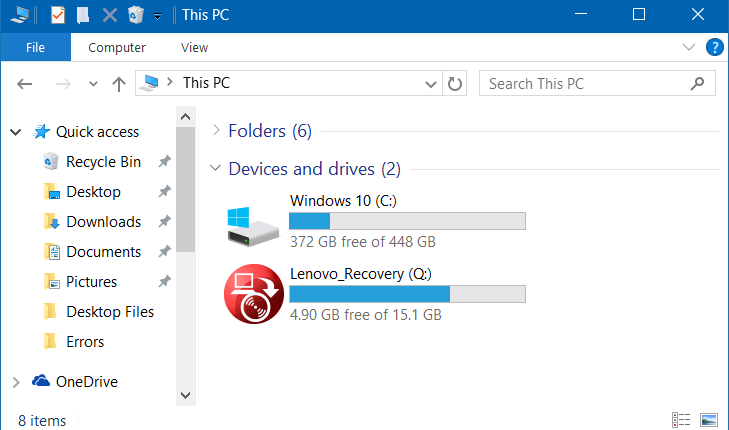 How to hide partition Windows 10 1