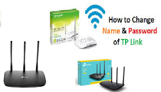 Change WIFI Name and Password on TP-Link Router 1