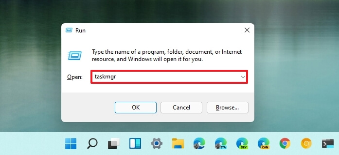 كيفية فتح مدير المهام على ويندوز 11 Windows 6