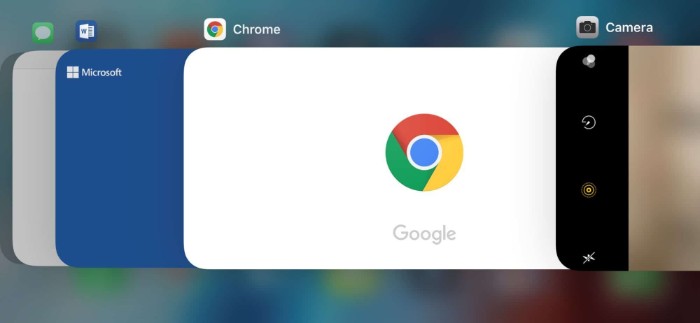 كيفية إغلاق التطبيقات على ايفون iPhone X 2