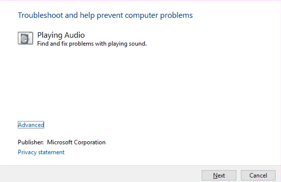 حل واصلاح مشكلة الصوت في ويندوز 10 Windows 2