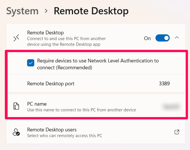 كيفية تفعيل Remote Desktop في ويندوز 11 Windows 5