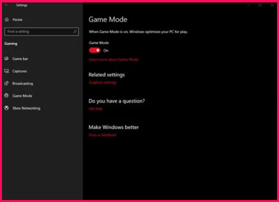 كيفية تمكين أو تعطيل وضع الألعاب في ويندوز Windows 10 و 11 1