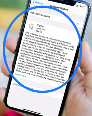 كيفية الحصول على iOS 15 للايفون 3
