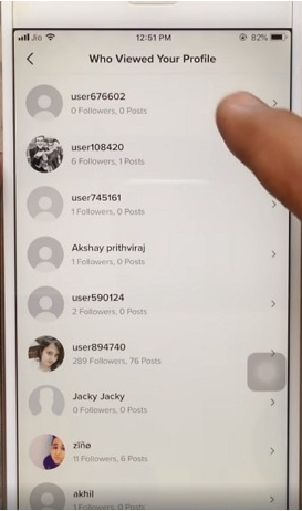 كيفية معرفة من شاهد ملفك الشخصي على تيك توك 3