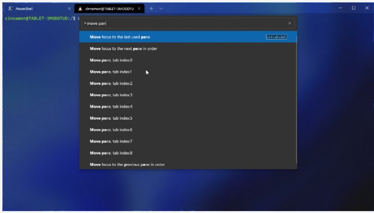 يتوفر Windows Terminal 1.11 الآن مع تحديثات Pane وتحسينات لواجهة المستخدم 1