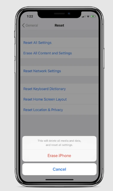 اصلاح مشكلة خطأ "Face ID غير متوفر" في ايفون 3