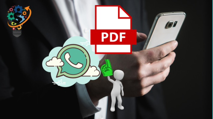 كيفية جعل محادثة واتساب pdf بي دي اف 1