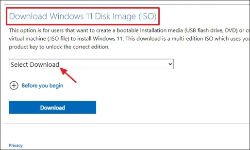 كيفية تنزيل ويندوز 11 ISO (أحدث إصدار) رسمياً 2 كيفية تنزيل ويندوز 11 ISO (أحدث إصدار) رسمياً 2